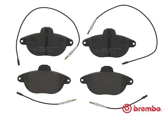 A.B.S. P 61 055 BREMBO Bremsbelagsatz, Scheibenbremse
